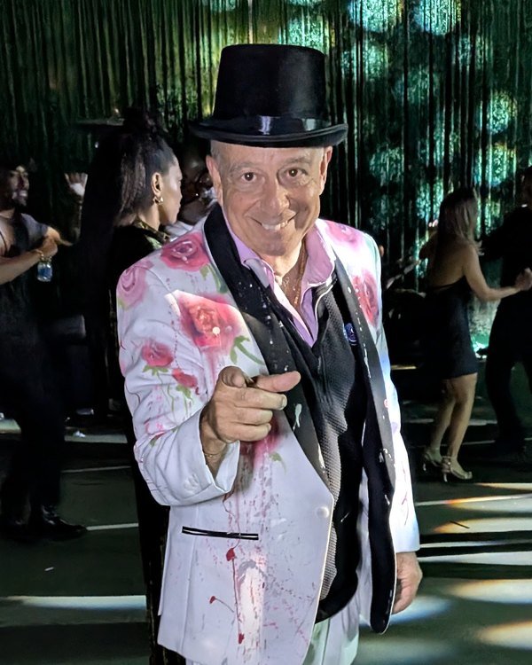 Tony Lawand as the showman