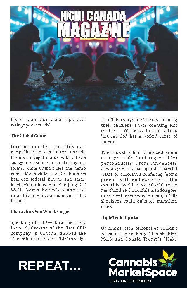 Tony's Toke Talk page, issue 98