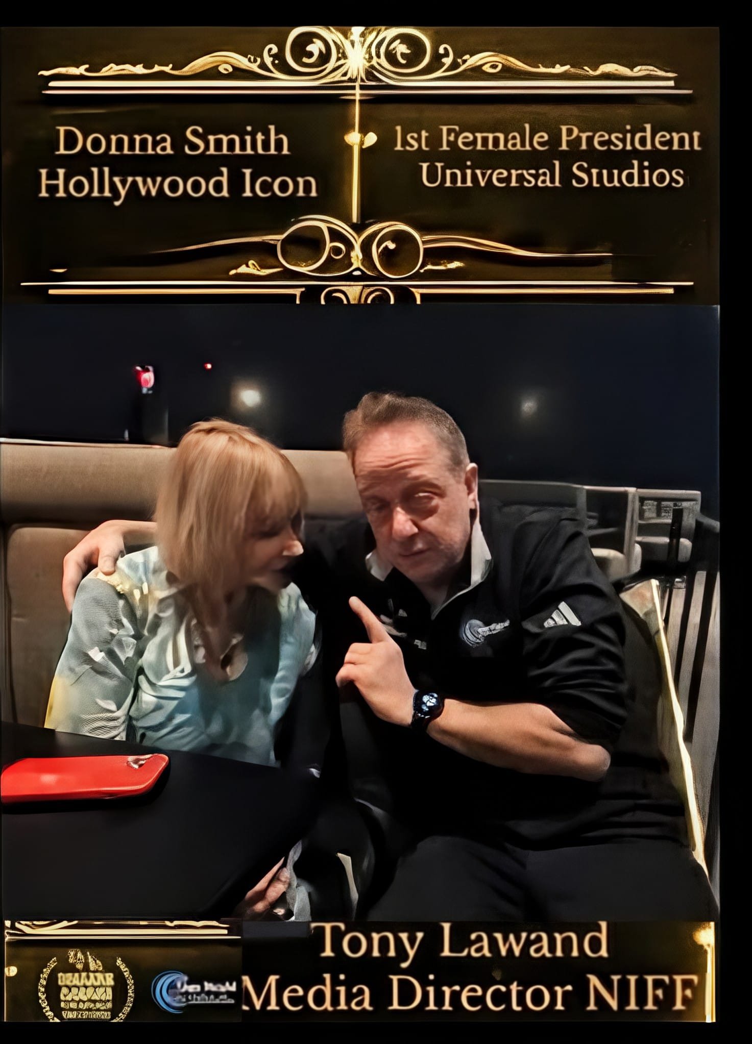 Donna Smith, Hollywood Icon, with Tony Lawand