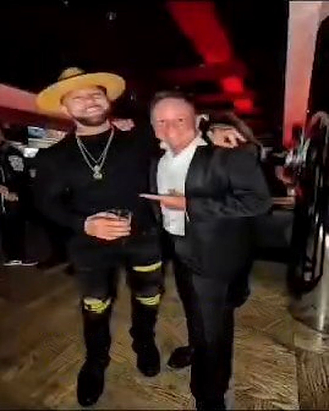 Tony Lawand with Karl Wolf