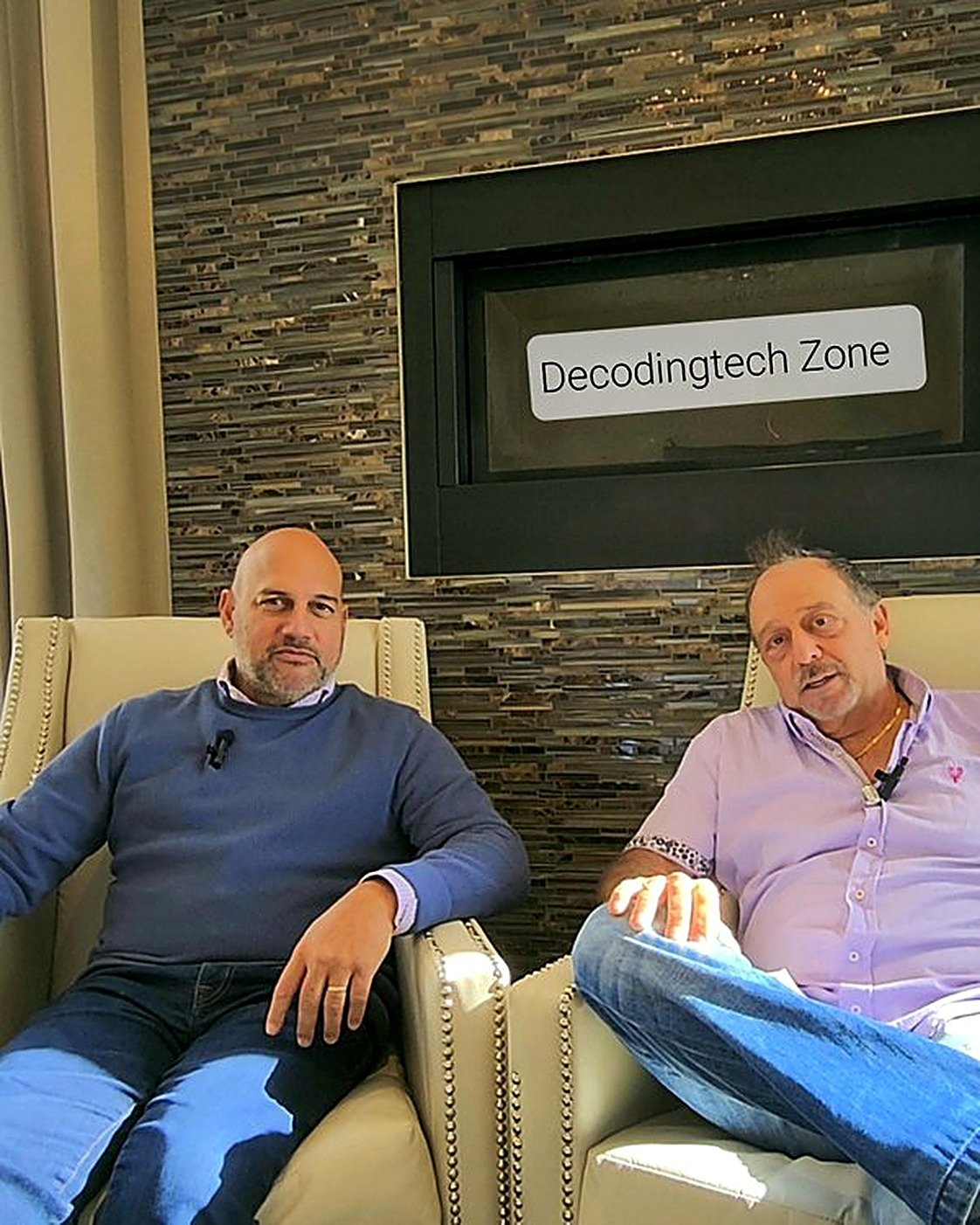 Tony Lawand with Salim Ismail
